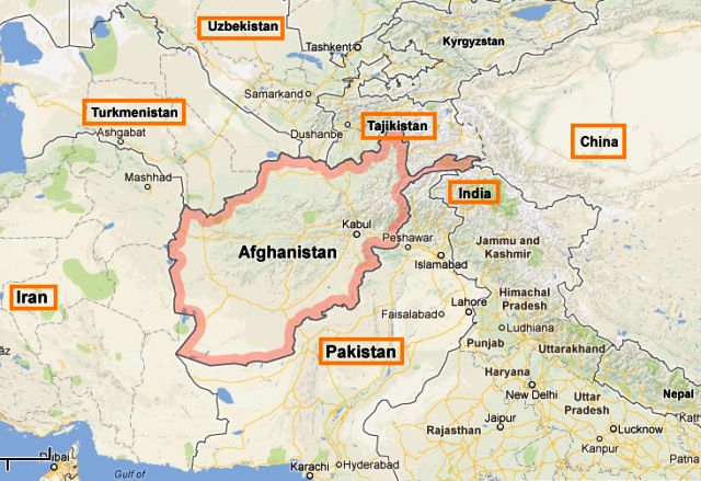 Afghanistan Landlocked Country